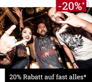 20% Rabatt auf fast ALLES bei EMP