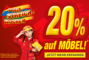 20% Rabatt auf fast ALLES bei POCO