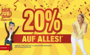 20% Rabatt auf fast ALLES bei POCO