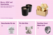 20% Rabatt auf Geschenkideen in allen Kategorien bei Ebay