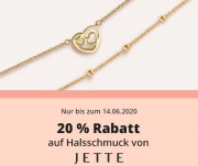 20% Rabatt auf Halsschmuck von JETTE im Christ Shop