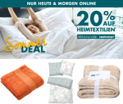 20% Rabatt auf Heimtextilien im Galeria Karstadt Kaufhof Shop