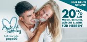 20% Rabatt auf Herrenbekleidung, Herrend&uuml;fte und Herrenpflege im Galeria Karstadt Kaufhof Shop