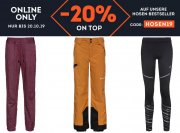 20% Rabatt auf Hosen Topseller im SportScheck Shop