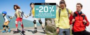 20% Rabatt auf Inline Skates, Scooter, Outdoor & mehr im Karstadt Sports Shop
