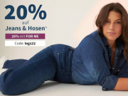 20% Rabatt auf Jeans & Hosen f&uuml;r Damen in gro&szlig;en Gr&ouml;&szlig;en bei Sheego