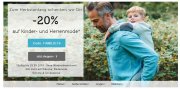 20% Rabatt auf Kinder-und Herrenmode im Bonprix Shop