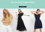 20% Rabatt auf Kleider, Blusen & R&ouml;cke im Orsay Shop