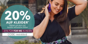 20% Rabatt auf Kleider im Sheego Shop
