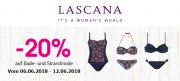 20% Rabatt auf LASCANA Bademode bei Karstadt