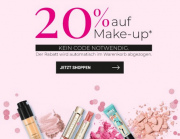20% Rabatt auf Make-Up bei Parf&uuml;merie Pieper