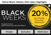 20% Rabatt auf Mode, Schuhe & Wohnen bei Baur
