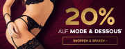 20% Rabatt auf Mode und Dessous im Orion Shop