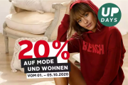20% Rabatt auf Mode, Wohnen, Beauty und Spielzeug im Otto Shop
