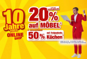 20% Rabatt auf M&ouml;bel bei POCO
