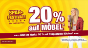 20% Rabatt auf M&ouml;bel bei POCO