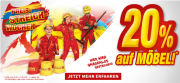 20% Rabatt auf M&ouml;bel bei POCO