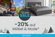 20% Rabatt auf M&ouml;bel & Mode bei Quelle