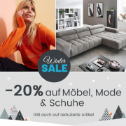20% Rabatt auf M&ouml;bel, Mode & Schuhe bei Quelle