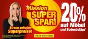 20% Rabatt auf M&ouml;bel und Bodenbel&auml;ge im POCO Shop