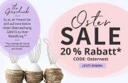 20% Rabatt auf nicht reduzierte Produkte im Parfuemerie Shop