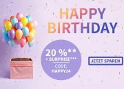 20% Rabatt auf nicht reduzierte Produkte im Parfuemerie Shop