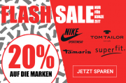20% Rabatt auf Nike, Tamaris, Tom Tailor und Superfit im Gebr&uuml;der G&ouml;tz Shop