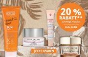 20% Rabatt auf Pflegeprodukte im Parfuemerie Shop