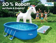 20% Rabatt auf Pools und Zubeh&ouml;r bei Netto