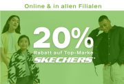 20% Rabatt auf Skechers Schuhe f&uuml;r Damen, Herren und Kinder bei Deichmann