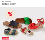 20% Rabatt auf Sommerschuhe f&uuml;r Damen, Herren und Kinder bei Otto