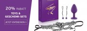 20% Rabatt auf Toys und Geschenksets bei Beate Uhse