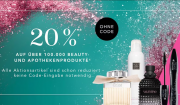 20% Rabatt auf &uuml;ber 100.000 Beauty- und Apothekenprodukte bei Douglas