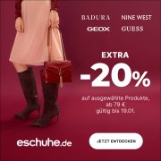 20% Rabatt auf &uuml;ber 11.300 ausgew&auml;hlte Schuhe und Taschen bei eSchuhe