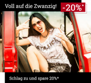 20% Rabatt auf &uuml;ber 13.100 ausgew&auml;hlte Outfits bei EMP