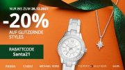 20% Rabatt auf &uuml;ber 15.000 ausgew&auml;hlte Uhren und Schmuckst&uuml;cke bei Christ