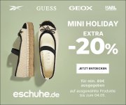 20% Rabatt auf &uuml;ber 18.300 ausgew&auml;hlte Schuhe und Taschen bei eSchuhe