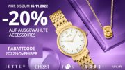 20% Rabatt auf &uuml;ber 2.000 ausgew&auml;hlte Uhren und Schmuckst&uuml;cke bei Christ