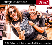 20% Rabatt auf &uuml;ber 2.500 ausgew&auml;hlte Oberteile bei EMP