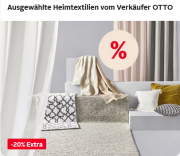 20% Rabatt auf &uuml;ber 53.200 ausgew&auml;hlte Heimtextilien bei Otto