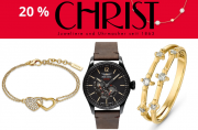 20% Rabatt auf &uuml;ber 7.300 ausgew&auml;hlte Marken Uhren und Schmuckst&uuml;cke bei Christ