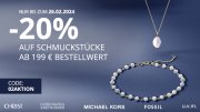 20% Rabatt auf &uuml;ber 9.000 Schmuckst&uuml;cke bei Christ