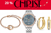 20% Rabatt auf &uuml;ber 9.200 ausgew&auml;hlte Uhren und Schmuckst&uuml;cke bei Christ