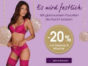 20% Rabatt auf W&auml;sche & Homewear f&uuml;r Damen und Herren bei Otto