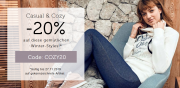 20% Rabatt auf Warmen Winter-Styles im Bonprix Shop