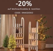 20% Rabatt auf Weihnachtsdeko & -Textilien bei Bonprix