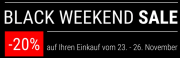 20% Rabatt Black Weekend Sale bei Kofferdirekt