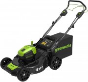 20% Rabatt Greenworks Pro 80V 51cm B&uuml;rstenloser Akku-Rasenm&auml;her
