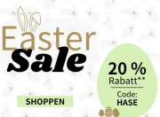 20% Rabatt im Oster-Sale 2025 auf ausgesuchte D&uuml;fte, Beauty und mehr im Parfuemerie Shop