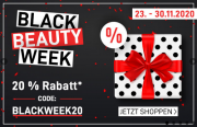 20% Rabatt in der Black Beauty Week im Parfuemerie Shop